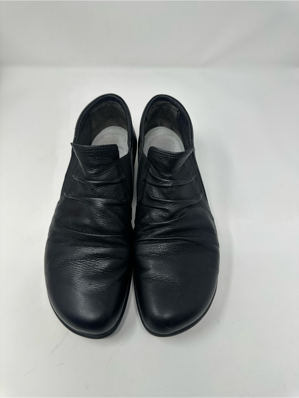 Naot Terehu Black Slip-on Leather Booties Women’s Shoes Size US9 EU40